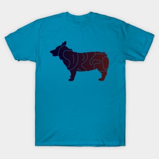 Corgi Text T-Shirt